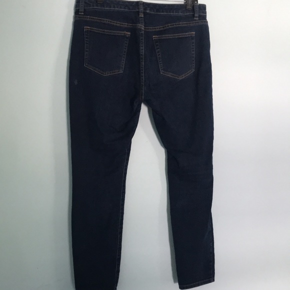 Michael Kors dark wash skinny jeans, size 8 *flaw* - Picture 3 of 7